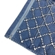 Denim Rhinestone Croppedy Women Top With Cups
