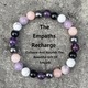 new amethyst pink obsidian 8mm beaded bracelet natural stone raw stone bracelet men and women hip hop beaded summer accessories
