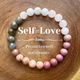 new amethyst pink obsidian 8mm beaded bracelet natural stone raw stone bracelet men and women hip hop beaded summer accessories