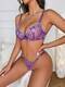 casland underwear lace transparent bra exotic sets thong woman fancy sensual luxury embroidery lingerie set