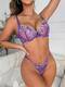 casland underwear lace transparent bra exotic sets thong woman fancy sensual luxury embroidery lingerie set