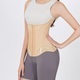 miiow u-shaped waist trainer corset women buttoned shapers breast lifted waist trainer steel bone slimming breathable shapewear