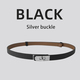 Cow Leather Rhinestone Buckle Belt For Jeans Luxury Star Style