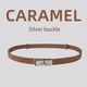 Cow Leather Rhinestone Buckle Belt For Jeans Luxury Star Style