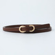 Classic Vintage Thin Waist Belt For Jeans And Dresses