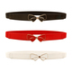 Elastic Skinny Belt For Dresses Ladies Waist Cinch Band