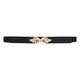 Elastic Fashion Belt For Women With Dress Coat Shirt Decorative Belt