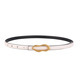 Retro Gold Buckle Genuine Leather Belt For Women