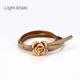 Fashion Rose Girdling Belt With Alloy Buckle For Women