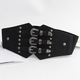 Retro Elastic Wide Waistband Dress Belt For Women