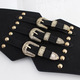 Retro Elastic Wide Waistband Dress Belt For Women