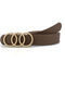 Round Buckle Gothic Punk Waist Belt For Women