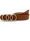 Round Buckle Gothic Punk Waist Belt For Women