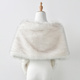Faux Fox Fur Shawl Cape Cheongsam Wedding Dress Wrap