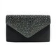 Elegante Seidengürtel Bohrer Clutch Abendhandtasche Handtasche