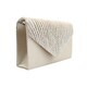 Elegante Seidengürtel Bohrer Clutch Abendhandtasche Handtasche