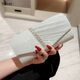 Sequin Evening Clutch Bag With Chain Shoulder Strap