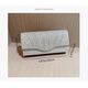 Gold Silver Satin Sequin Evening Clutch Bag With Chain