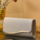 Sequin Envelope Chain Evening Shoulder Bag With Flash Wallet