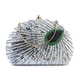 Pailletten Perlen Pfau Abend Clutch Tasche Für Damen