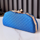 green clutch bag diamond lattice luxury designer party hand wallet for women fashion purse and handbag flower hasp shoulder bag