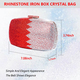 Elegant Crystal Clutch Diamond Gradient Evening Bag