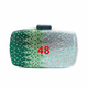 Elegant Crystal Clutch Diamond Gradient Evening Bag