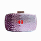 Elegant Crystal Clutch Diamond Gradient Evening Bag