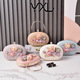 Floral Pu Fabric Shoulder Evening Clutch Bag