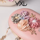 Floral Pu Fabric Shoulder Evening Clutch Bag