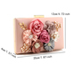 Women Evening Clutch Bag With Pearl Diamonds Glitter Pink Shoulder Handbag