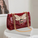 luxury handbags for women crossbody bags bees lock purse casual brand crocodile print leather handbag ladies bag new clutch