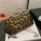 Multicolor Sequin Evening Bag With Chain Shoulder Crossbody Clutch