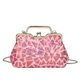 Multicolor Sequin Evening Bag With Chain Shoulder Crossbody Clutch