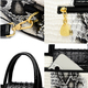 luxury new crocodile cowhide women's high quality leather bag large capacity female one shoulder handbag boston pillow bag