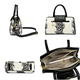 luxury new crocodile cowhide women's high quality leather bag large capacity female one shoulder handbag boston pillow bag
