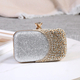 crystal diamond wedding clutch bag women new fashion chain shoulder crossbody bags sequin female elegant party sac a main xa896h