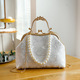 lace women's handbag chain shoulder bag vintage chinese style wedding party shell crossbody bag elegant advanced messenger bag
