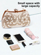 Elegant Beaded Pearl Evening Clutch Bag With Rhinestones