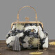 fashion vintage fringe bag small shell bags chain women shoulder crossbody bag crane flying women's handbags purses