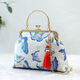 fashion vintage fringe bag small shell bags chain women shoulder crossbody bag crane flying women's handbags purses