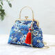fashion vintage fringe bag small shell bags chain women shoulder crossbody bag crane flying women's handbags purses