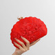 women evening bags exquisite luxury designer party clutch tassel bag female shoulder bag purses handbag wedding banquet