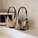 Beaded Underarm Shoulder Bag For Women Korean Style