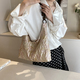 Beaded Underarm Shoulder Bag For Women Korean Style