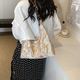 Beaded Underarm Shoulder Bag For Women Korean Style