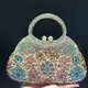 daisy flower rhinestone tote bag crystal women evening bags luxury designer party banquet clutch purse fashion diamone handbag