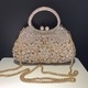daisy flower rhinestone tote bag crystal women evening bags luxury designer party banquet clutch purse fashion diamone handbag