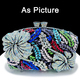Gold Diamond Evening Clutch Bag With Swarovski Stones