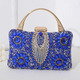 choice rhinestone beaded clutch evening bag women wedding party purse evening banquet bag european exquisite bridal purse para